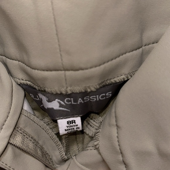 Equestrian RJ Classics Girls 8R Youth Raleigh Show Jodhpurs - Picture 7 of 7